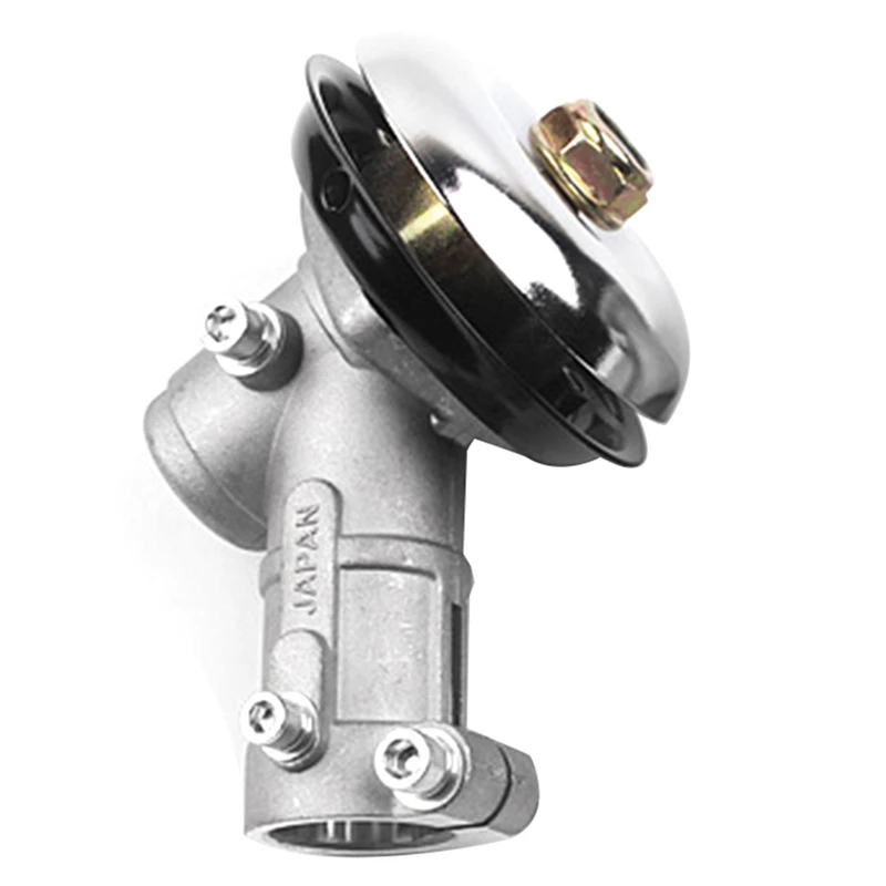 MAKE-28Mm 9 치아 트리머 기어 박스 기어 헤드 Brushcutter 잔디 트리머 기어 헤드 교체 잔디 깎는 기계 액세서리 원예 도구