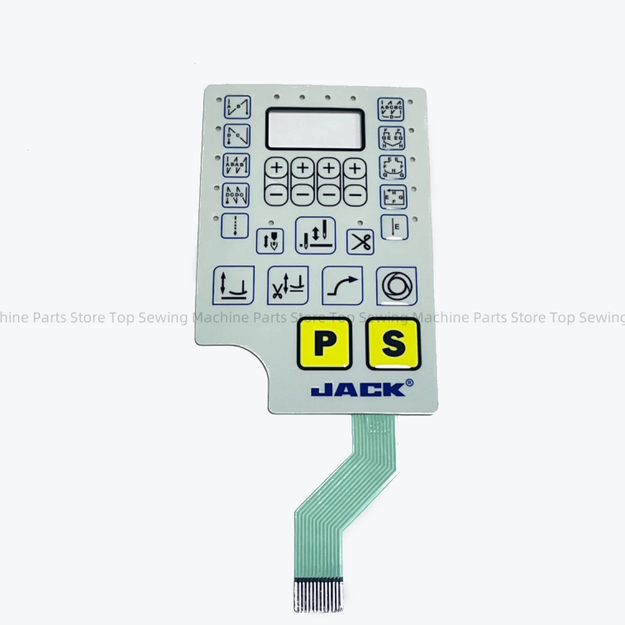 1PCS Qixing Control Box Display Screen Second Generation Film Button Sticker Membrane for Jack All-in-One Machine Sewing Machine