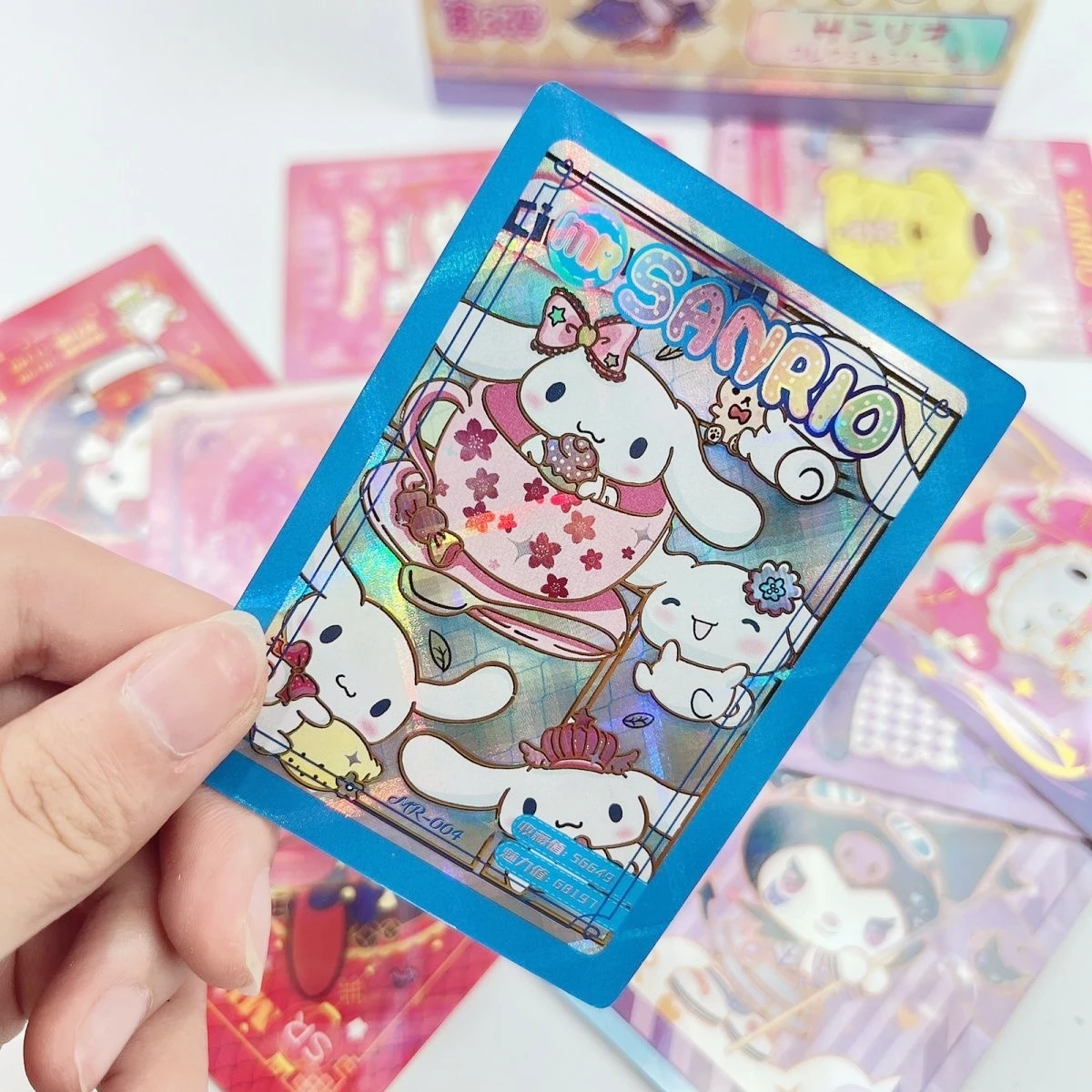 Anime Sanrio Kuromi Hello Kitty My Melody Shining Collectible Card Game Trading Card Toys For Girl's Birthday Gift