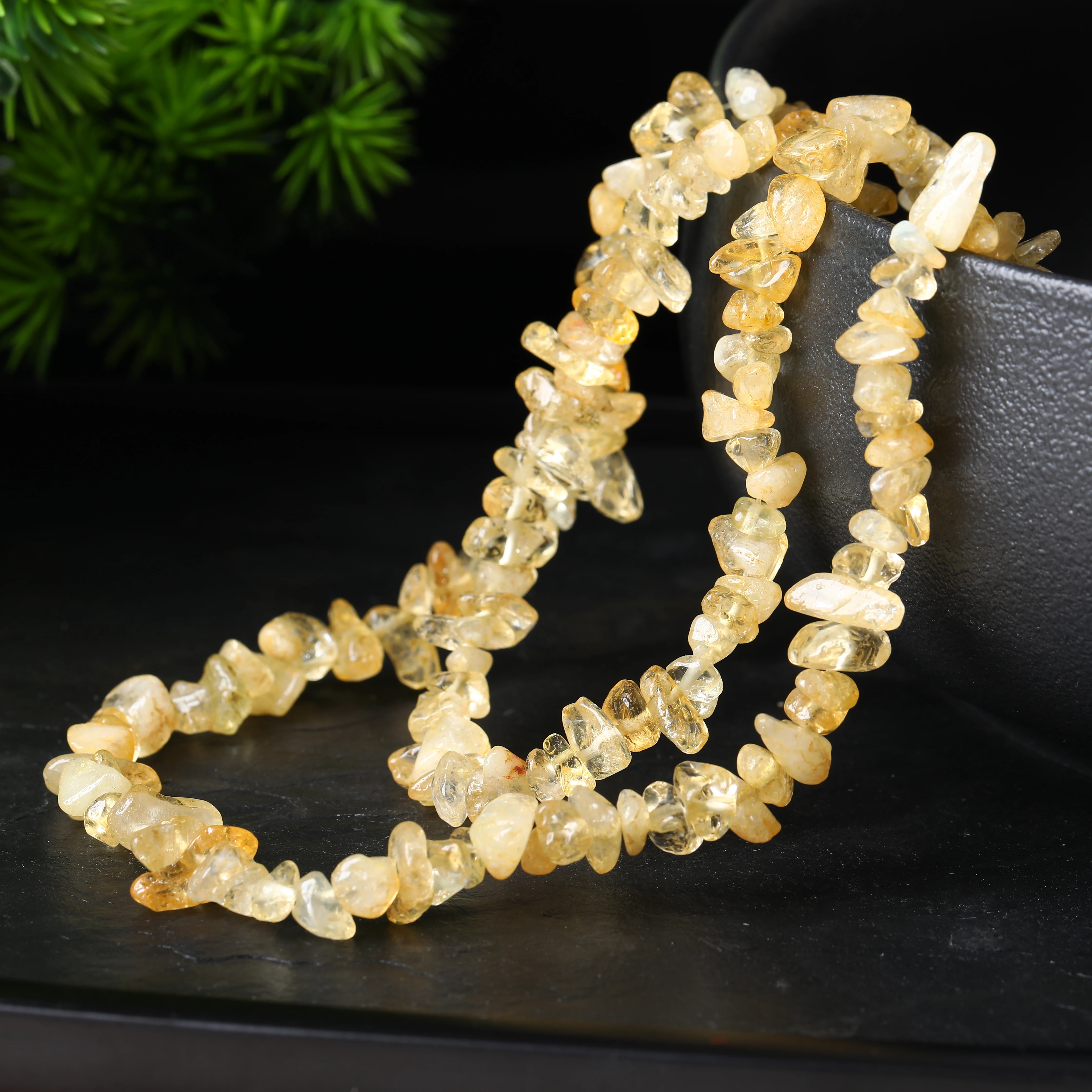 Perles de pierre naturelle citrine de 32 pouces, 5-8 mm, irrégulières, en vrac, pour la fabrication de bijoux, collier, bracelet, accessoires DIY