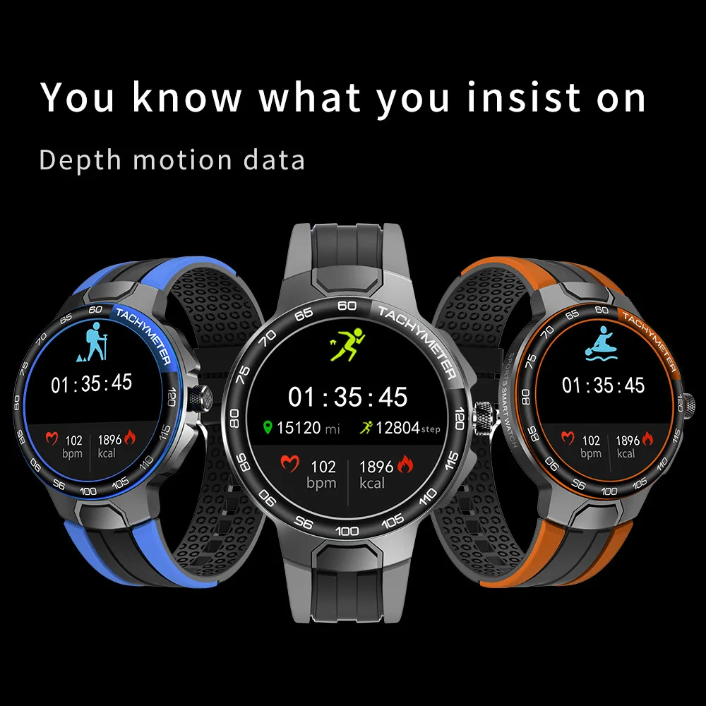 Niwevol-reloj inteligente deportivo para hombre, accesorio de pulsera resistente al agua IP68 con control del ritmo cardíaco, compatible con Android e IOS, ideal para natación y Fitness, novedad de 2022