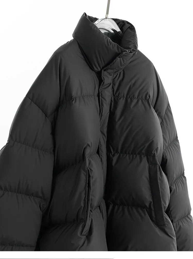 Women's Thickened Cocoon-Shaped Down Jacket, 90% Duck Down, Warm, Loose, Versatile Coat, New Winter 2026 Model