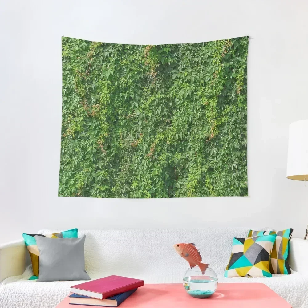 

Texture rich thick jungle Green vines and wild climbing plants natural pattern Tapestry Room Design Nordic Home Decor Tapestry