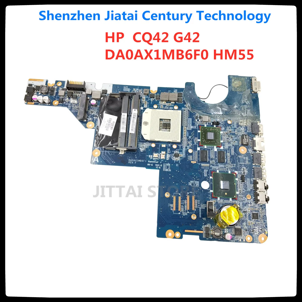 For HP Presario G42 G62 CQ42 CQ62 laptop Motherboard 592809-001 592809-501  DAOAX2MB6E1 Mainboard