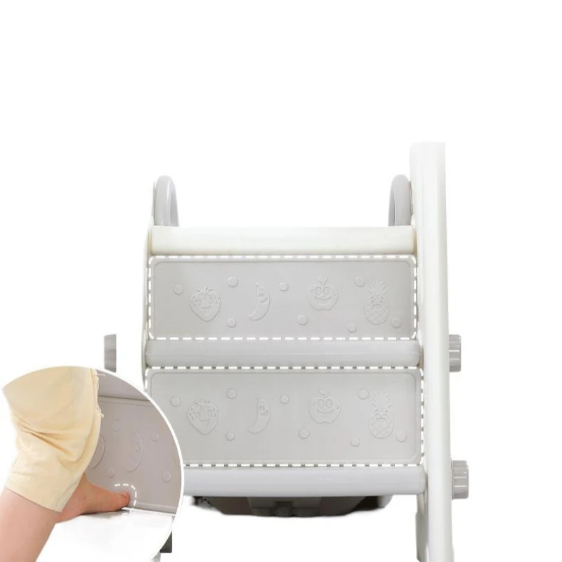 

lengthened and thickened baby slide three-in-one combination indoor children's slide plus swing combination plastic other home