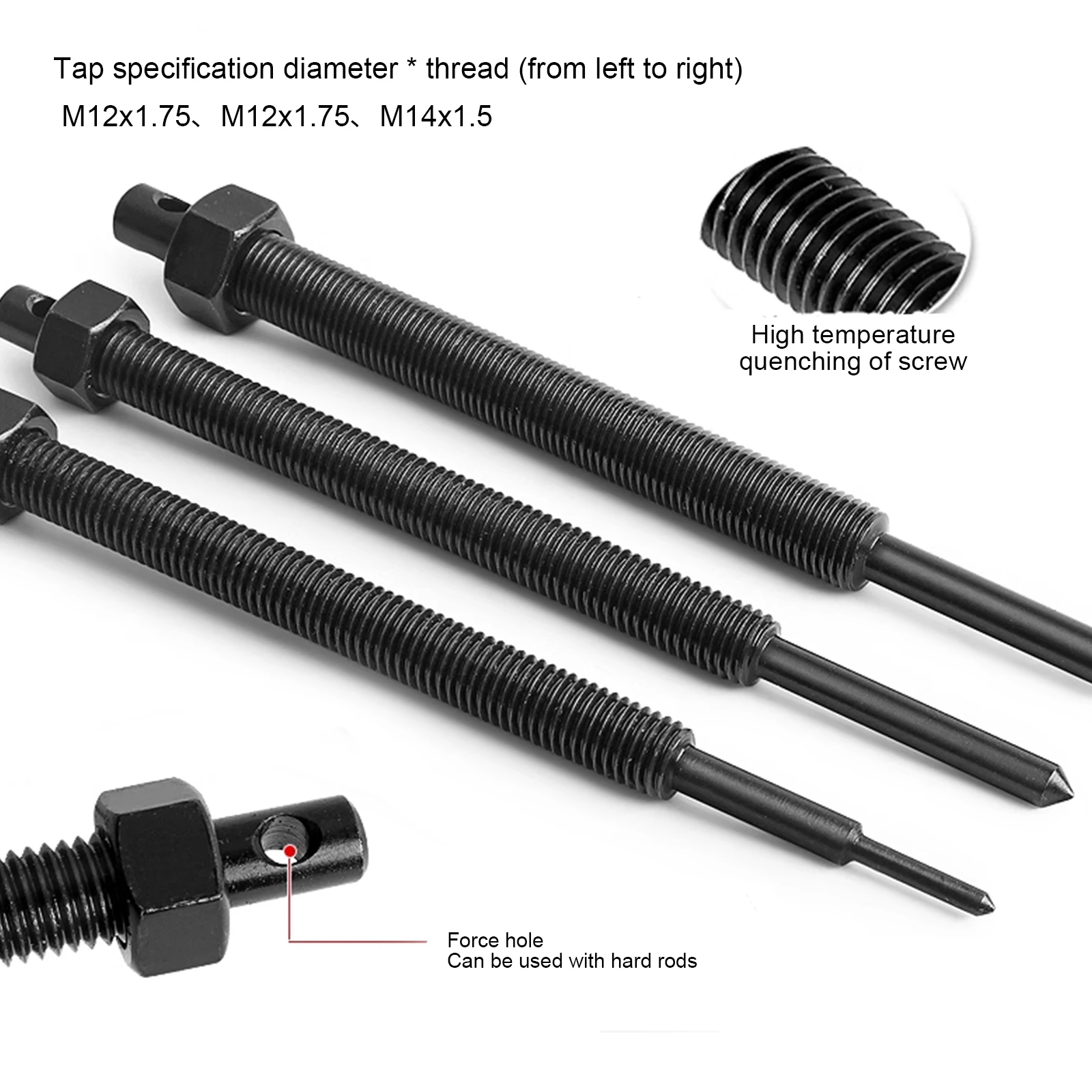 M68B 12pcs Motorcycle Inner Bearing Extractor Puller Set Suitable for Effective Removal of Wheel and Generator Bearing 9-23mm