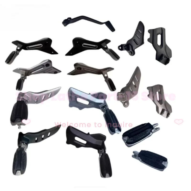 

For Wuji CU525 Footrest Longxin LX500-3A Left and Right Footrest Brake Pedal Shift Lever