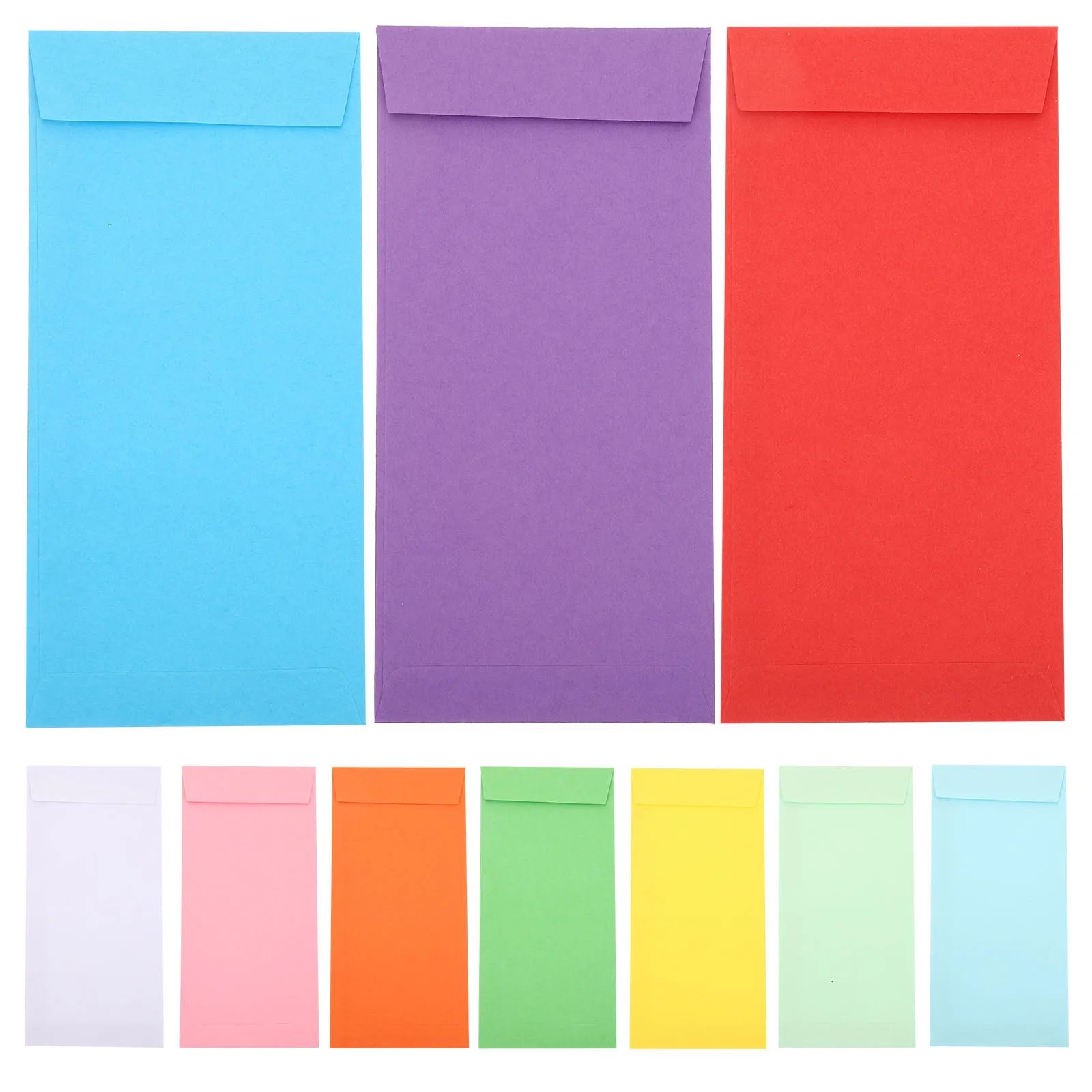 

120pcs Cash Envelopes Money Envelopes Budget Envelopes Colored Paper Envelopes