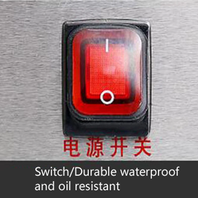 220V Electric Bakeware Double-sided Heating Crepe Maker Frying Pan Pancake Scones Pizza Dry Pan Breakfast