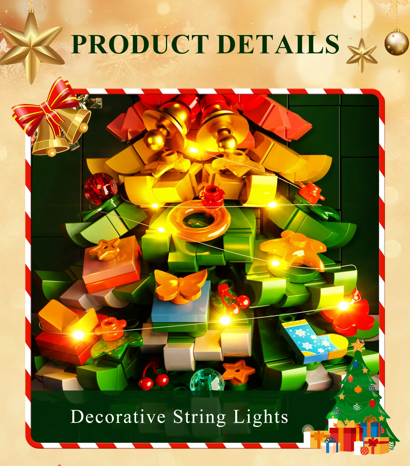 LED Christmas Tree Frame Building Set — product detail 7
