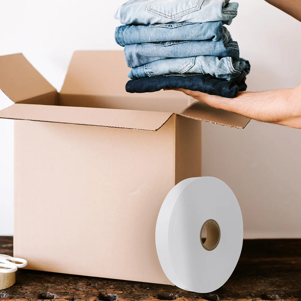 1 لفة تسميات النسيج الفارغة غسل العناية العلامات للملابس الملابس الرقبة التسمية Diy بها بنفسك زيت مقاوم للماء غير المنسوج #6