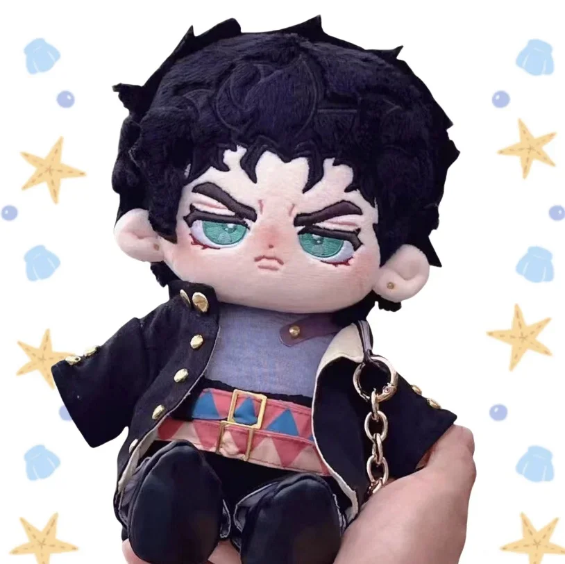 

Stuffed 20cm Anime Jotaro Kujo Cosplay Plush With Skeleton Doll Toys for Fan Collection or Kids Friends Perfect Gift