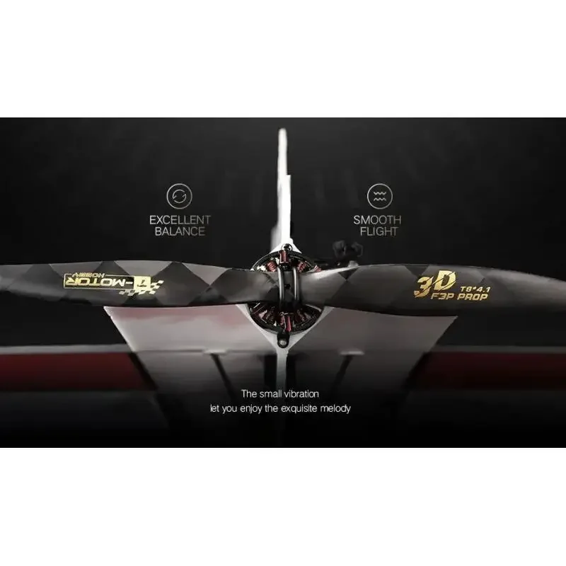 T-MOTOR FS8*4.1 FS8X4.1 F3P 3D Carbon Fiber Indoor Fixed Wing Model Propeller Drone Soccer Parts Drone DIY Parts
