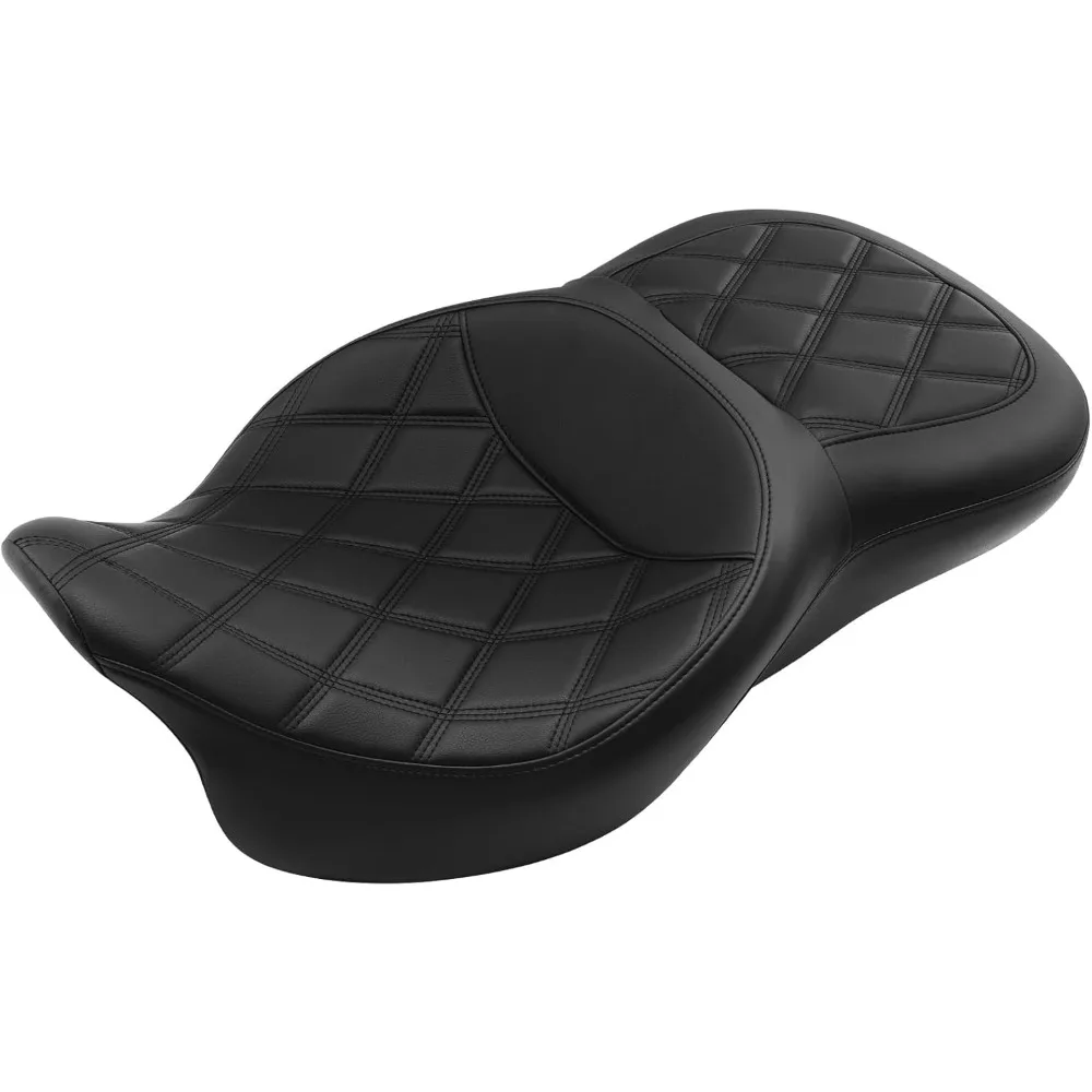 

Gel Road Sofa Seat - Motorcycle Hammock Driver Rider Passenger Seat Cushion fit for Harley Touring Road King Street Glide Road
