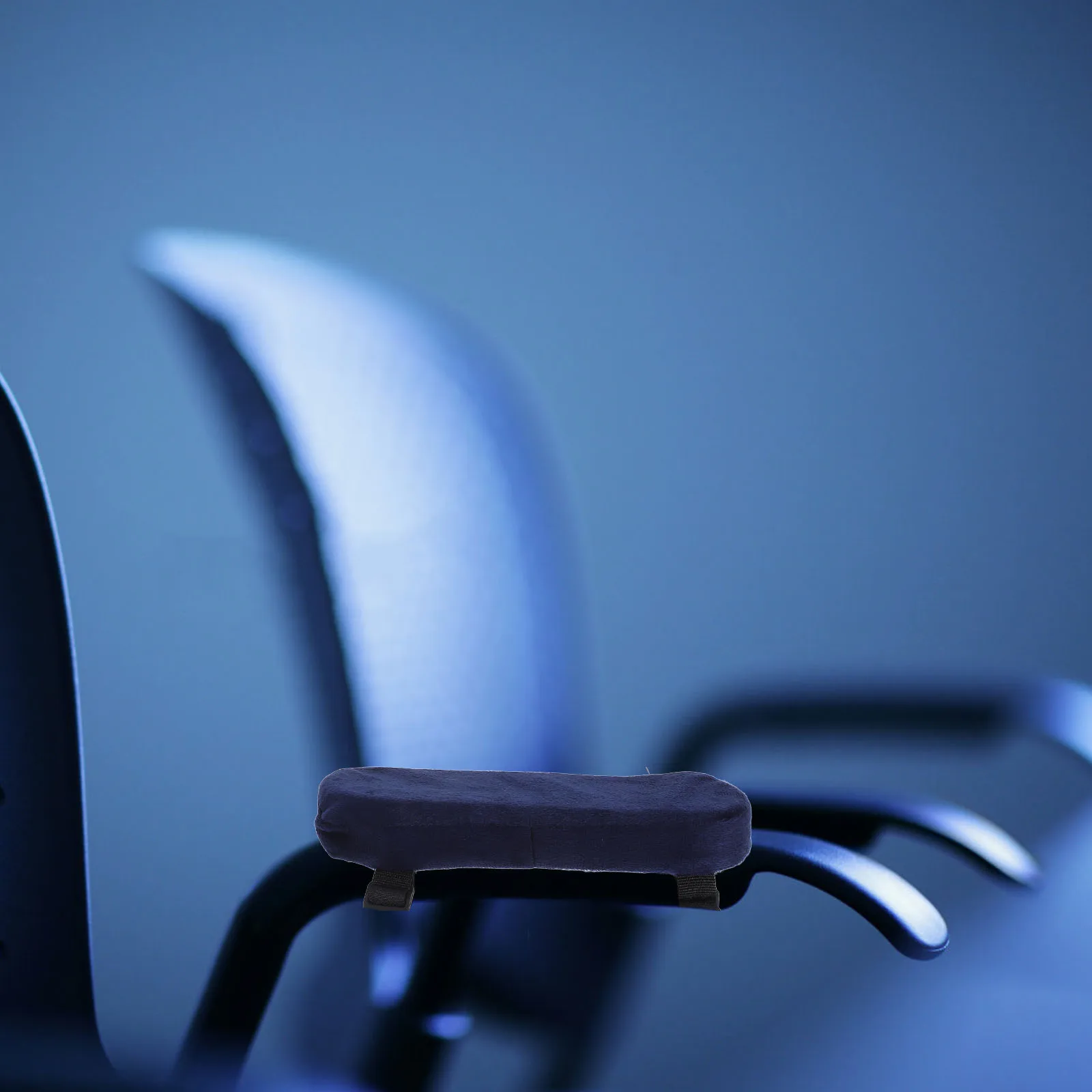 

2Pcs Thickened Memory Foam Gaming Chair Arm Rest Pads Soft Elbow Support for Office Computer Desk Chairs Dark Blue