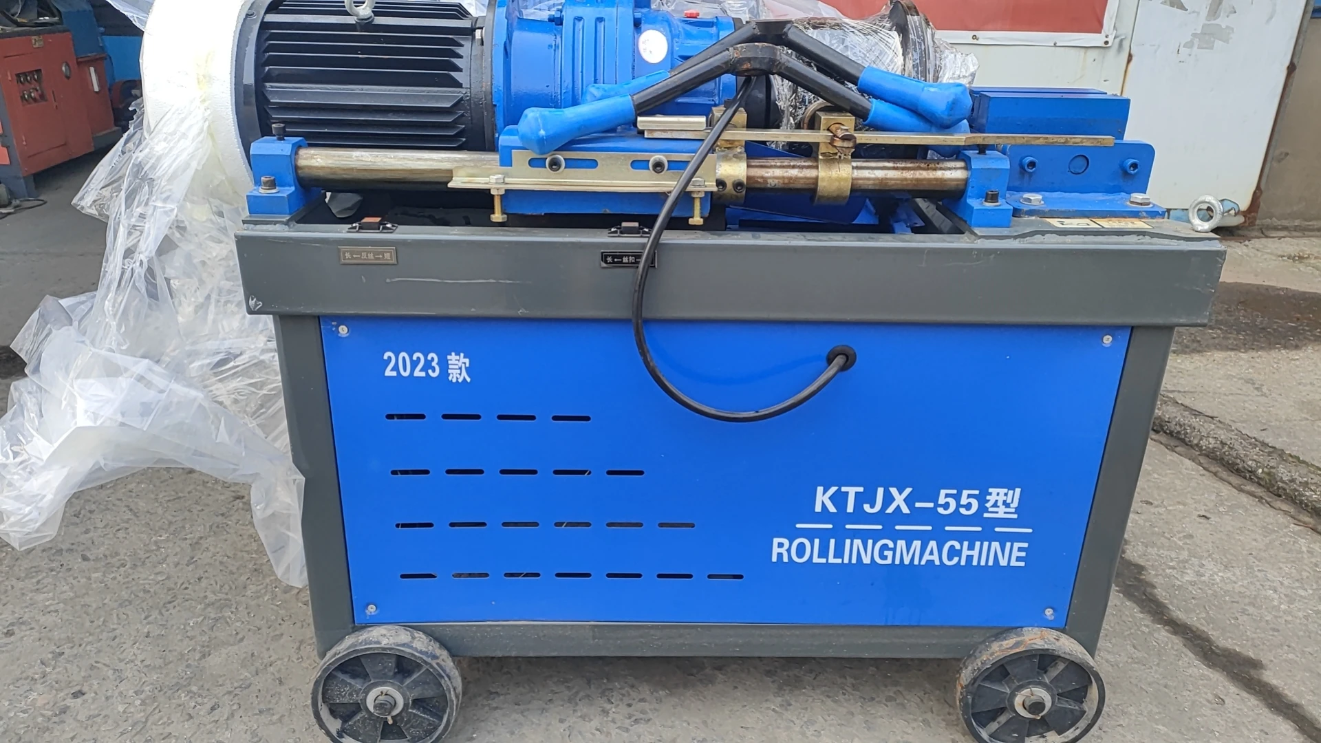 Manual Type Rebar Thread Rolling Machine Thread Roller Rolling Machine