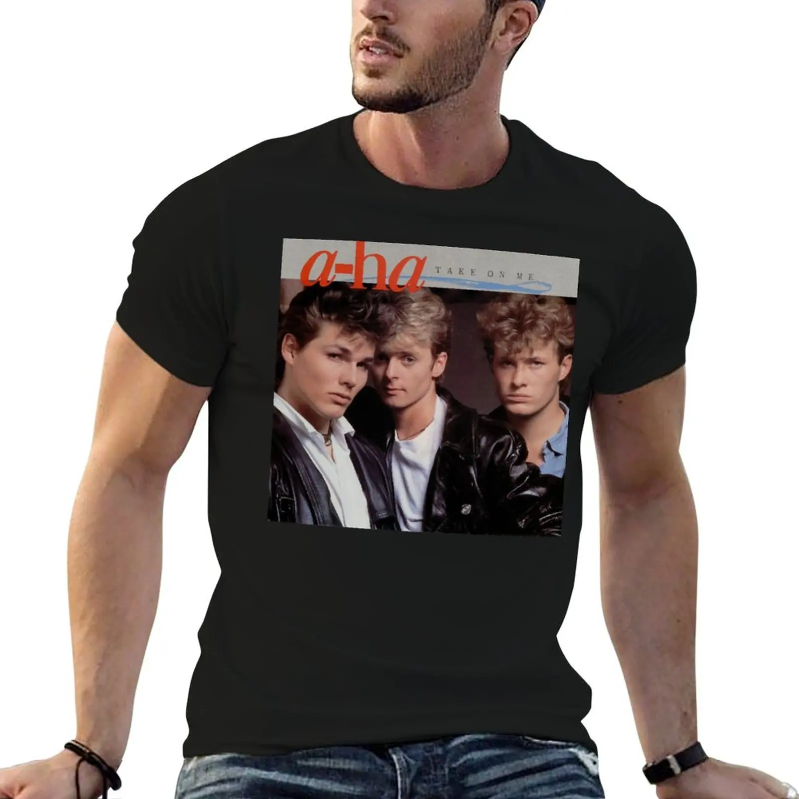 Shirt T T A-Ha Shir… - image