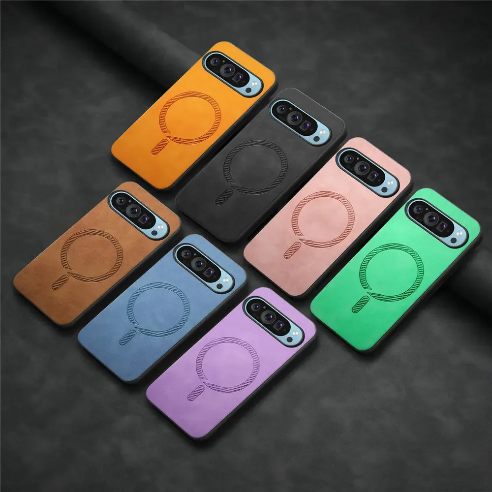 حافظة لهاتف جوجل بيكسل 10 برو XL 9A 8A 7A 8 9 Pro لهاتف Magsafe #6