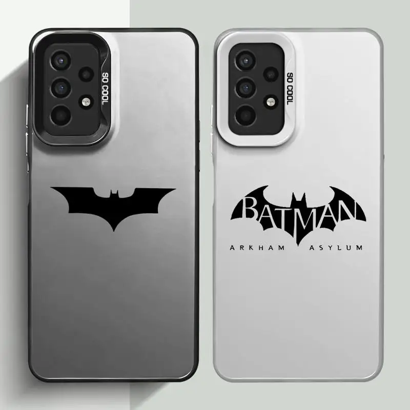 Super B-Batman-Logo Phone Case for Samsung Galaxy A15 A25 A52 A72 A51 A71 4G A73 A55 A54 A53 A52s 5G funda Cases