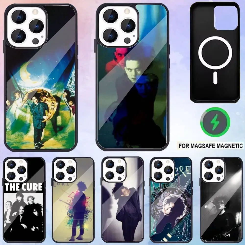 

The Robert C-CureS Smith Phone Case For iPhone17,16,15,14,13,12,11 Plus,Pro Max Magnetic For Magsafe Wireless Charging