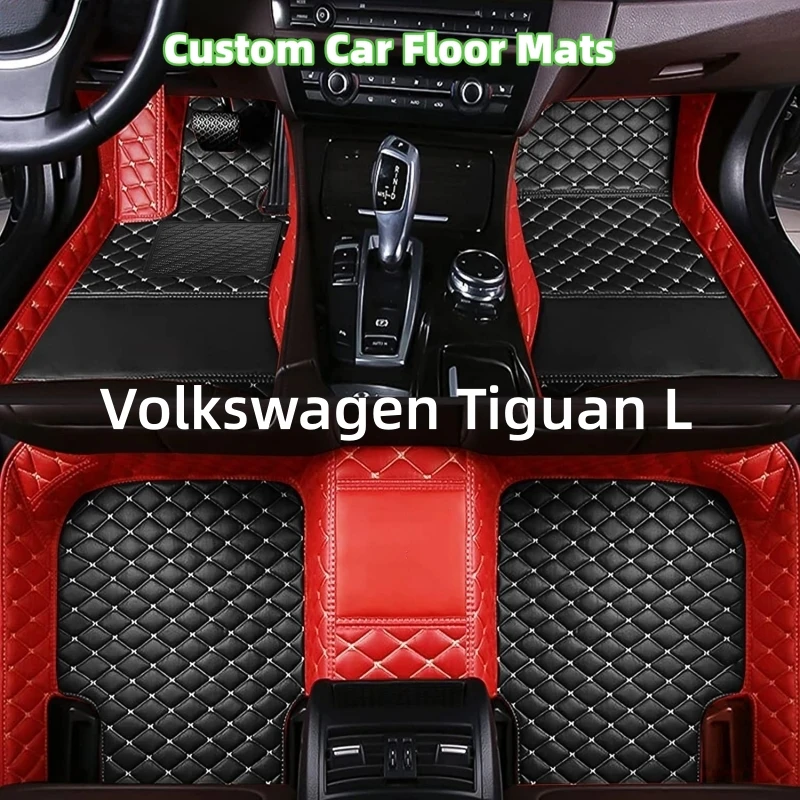 

Full Set Car Floor Mats For VW Volkswagen Tiguan L 2023 2022 2021 2020 2019 2018 2017 (5 seats) Auto Interior Carpets Covers