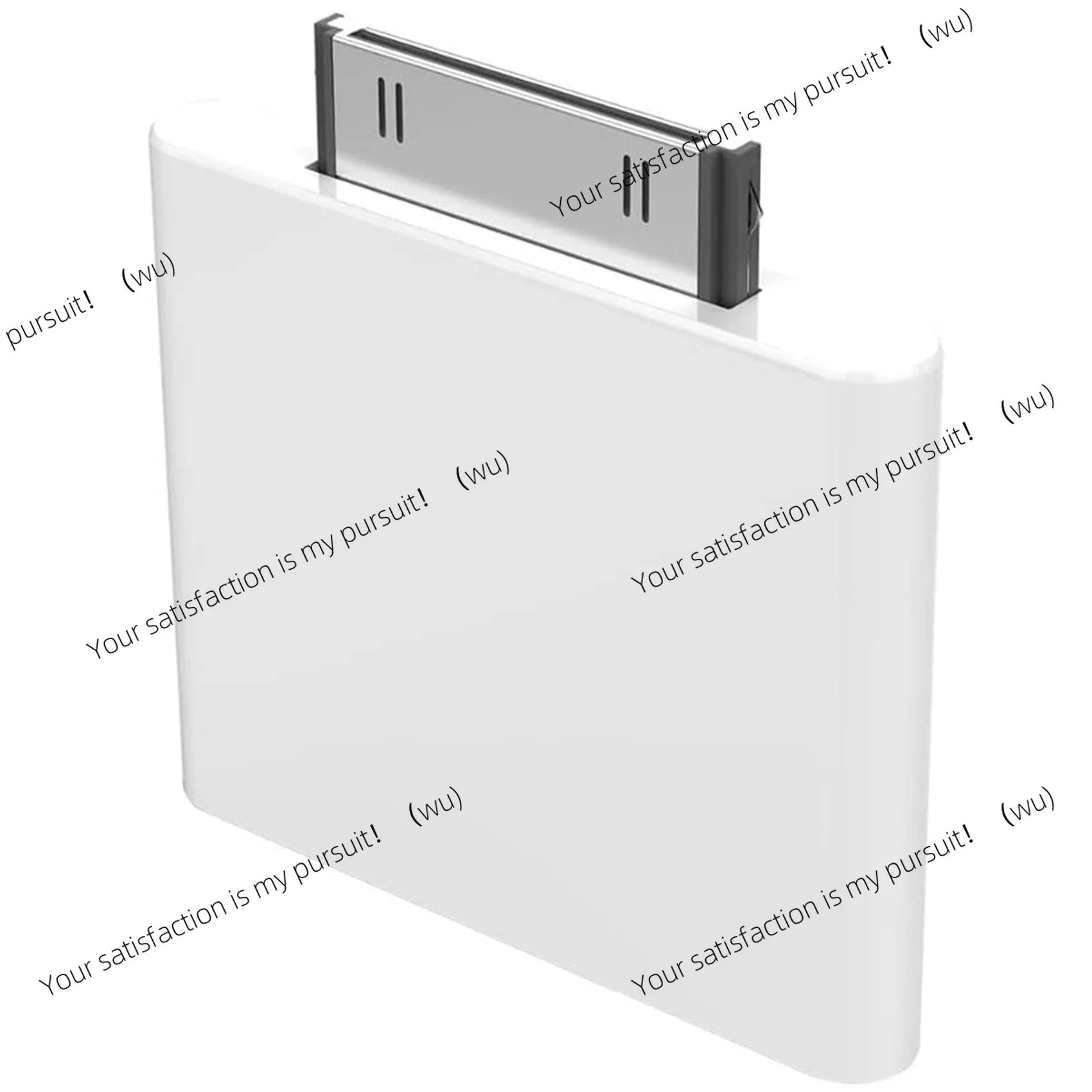 30 Pin Bluetooth 4.1 Audio Transmitter for IPod Mini IPod Classic IPod Nano Touch (White)