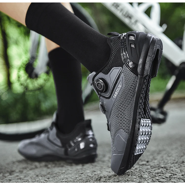 Professionelle MTB Mountainbike-Schuhe für Herren, Atmungsaktive SPD-Rennradschuhe, Damen SPD-Klickschuhe für Radsport – Detail 19