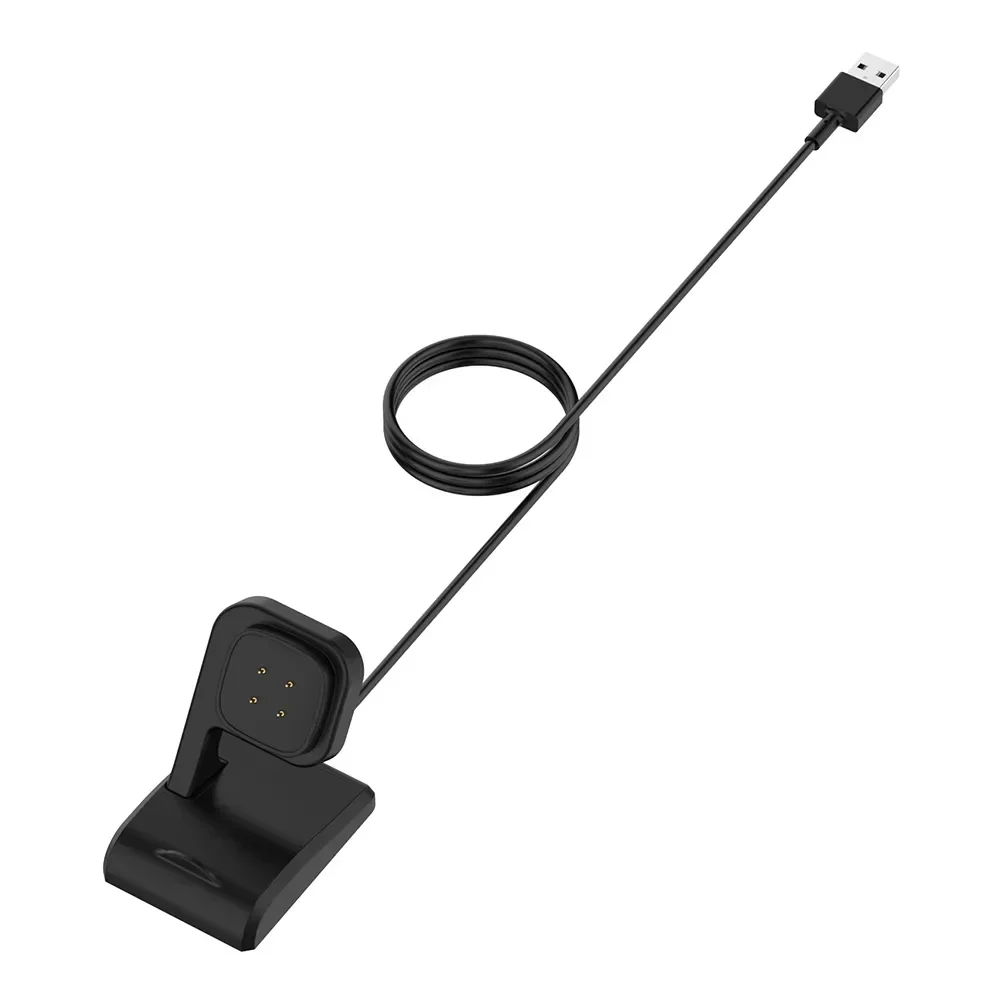Charging Cable Dock Station for Versa 3 4 Smart watch Replacement Portable USB Charger For Fitbit sense 2
