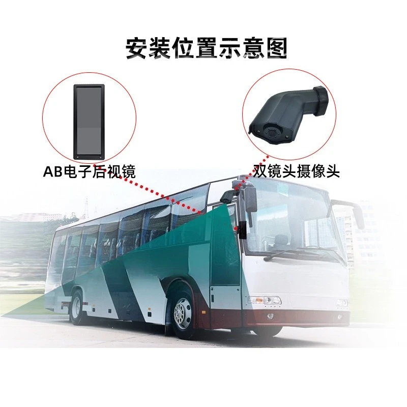 Rearview Blind Spot Special High Definition Binocular Ahd Vehicle Monitoring Blind Spot Side View Camera