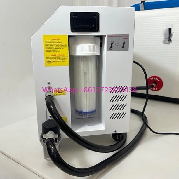 Enfriador inteligente de inmersión en frío de poco ruido de 0,5 HP para baño de hielo WIFI Control de teléfono inteligente herramientas y accesorios de piscina