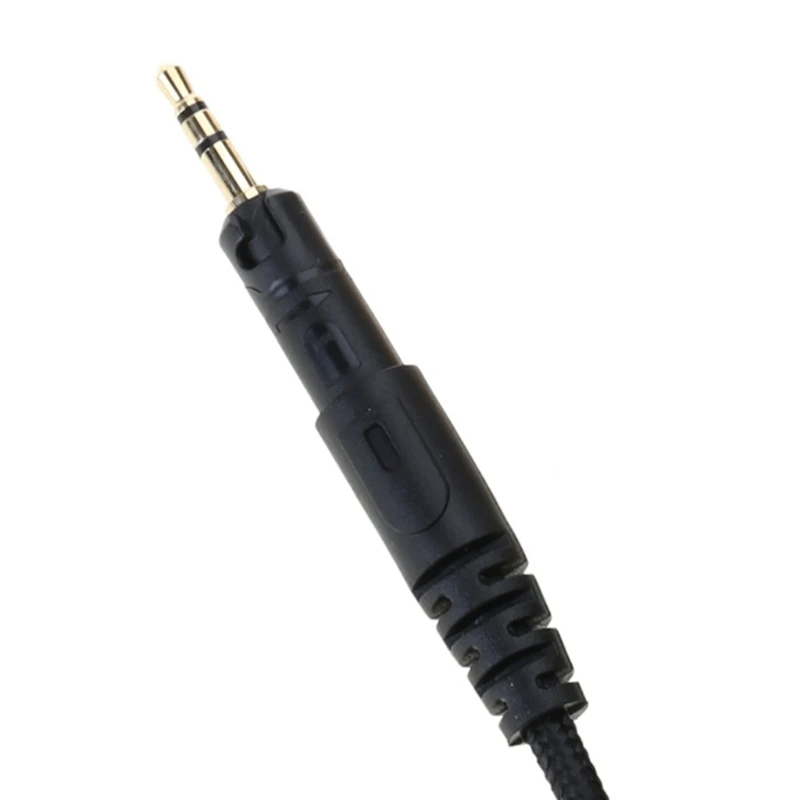 Heavy-Duty Cable with In-line Controls for Headsets for ATH M50X/M40X/M70X