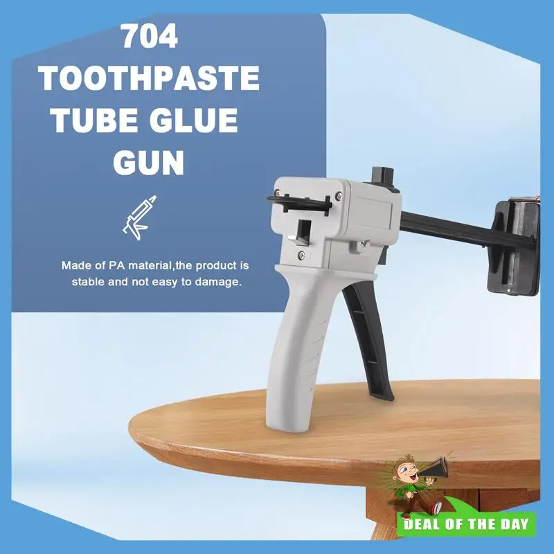 

24-Hour Delivery 704 Toothpaste Tube Glue Gun Silicone Manual Glue Gun Repair Tool Sealant Manual Extruder Injection Gun