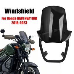 Motorcycle Windscreen Windshield For Honda NAVI NVA110B 2018 2019 2020 2021 2022 2023 Wind Shield Screen Deflector Protector Kit