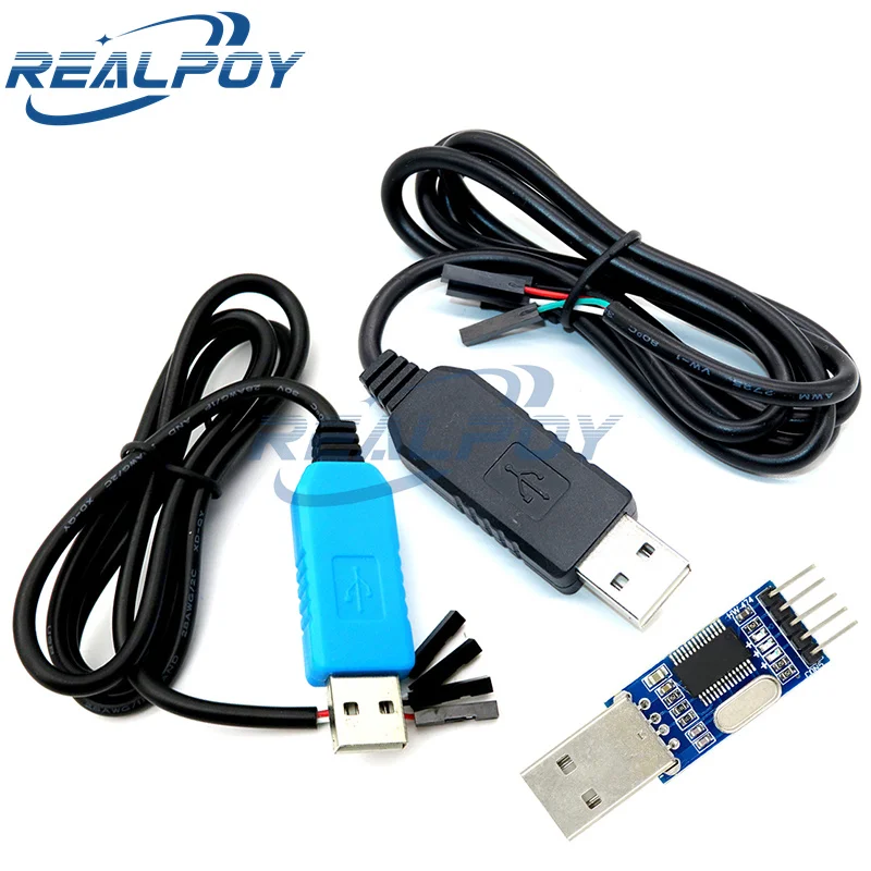 PL2303 PL2303HX/PL2303TA USB To RS232 TTL Converter Adapter Module with Dust-proof Cover PL2303HX for arduino download cable