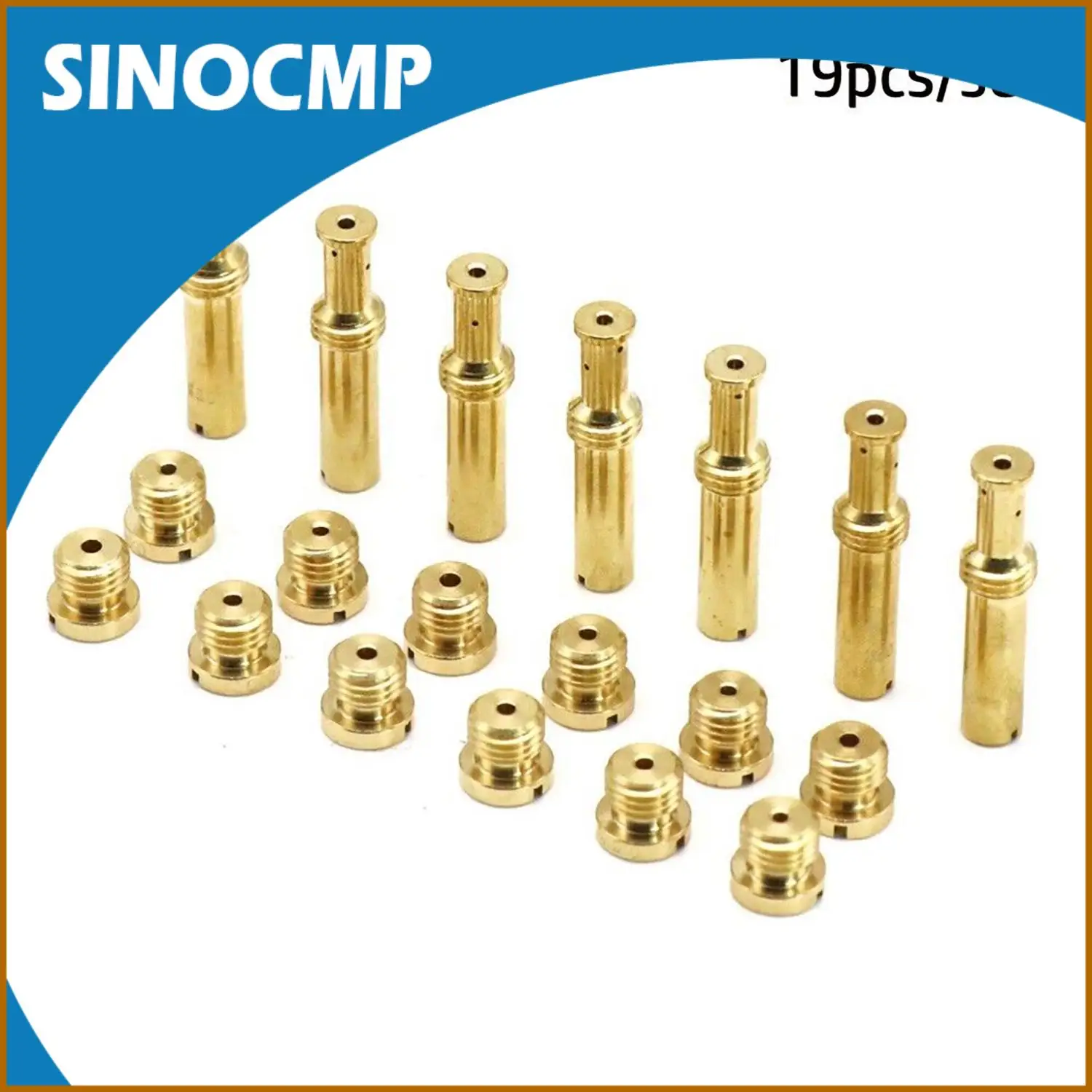 

Комплект карбюратора, 190 шт., с 7 промежуточными жиклерами и 12 головными жиклерами для карбюраторов S&S Cycle Super B E G OHO Shorty