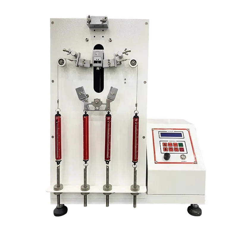 

Zipper reciprocating fatigue life testing machine, clothing and luggage zipper reciprocating fatigue durability testing device