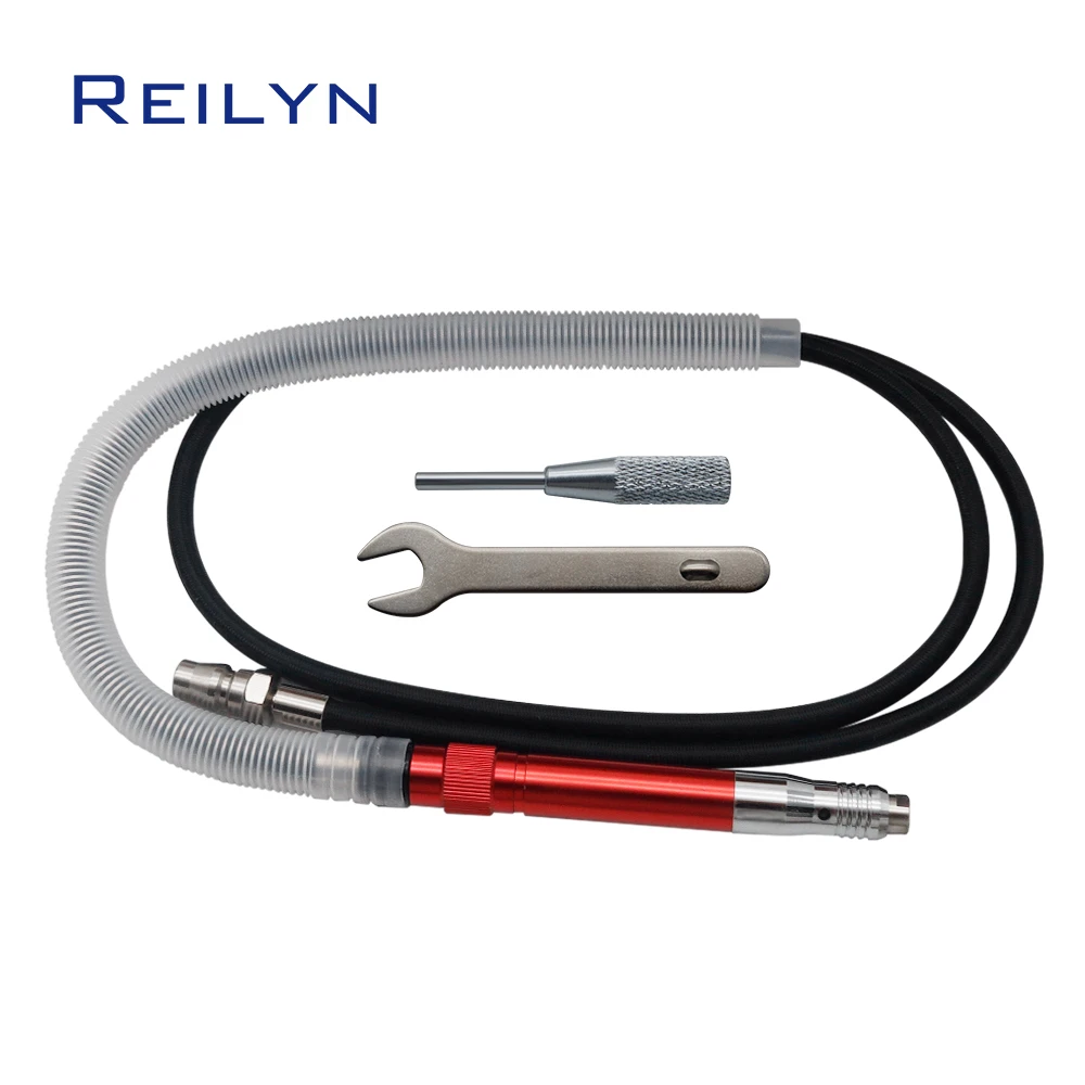 

Pneumatic Pen Die Grinder Kit 52000rpm Air Pencil Engraving Machine Scribe Tool for metal grinding, jade polishing and drilling