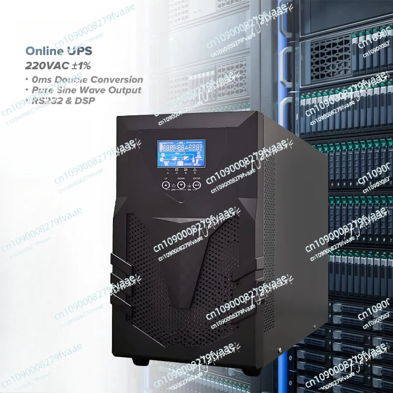 

Источник бесперебойного питания онлайн, 6 кВА, 6000 Вт, время передачи 0 мс, источник бесперебойного питания