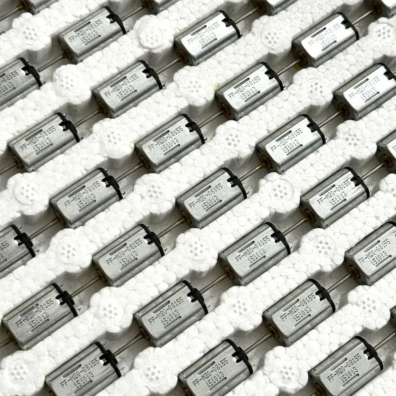Mini 5pcs M20 Micro Flat Motor 15*10*8mm DC 1.5V 5550RPM 3.7V 15000RPM Long Axis Low voltage High Speed Shaft 1mm for Toys DIY