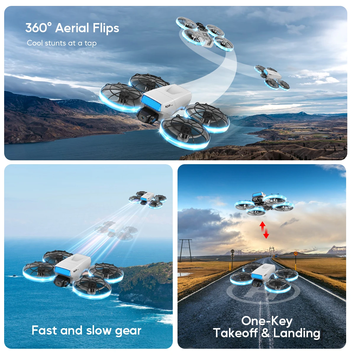 Drone Mini AXNEN XJ2 com Câmer - Drone Pro Rc Ufo avaliação e preço