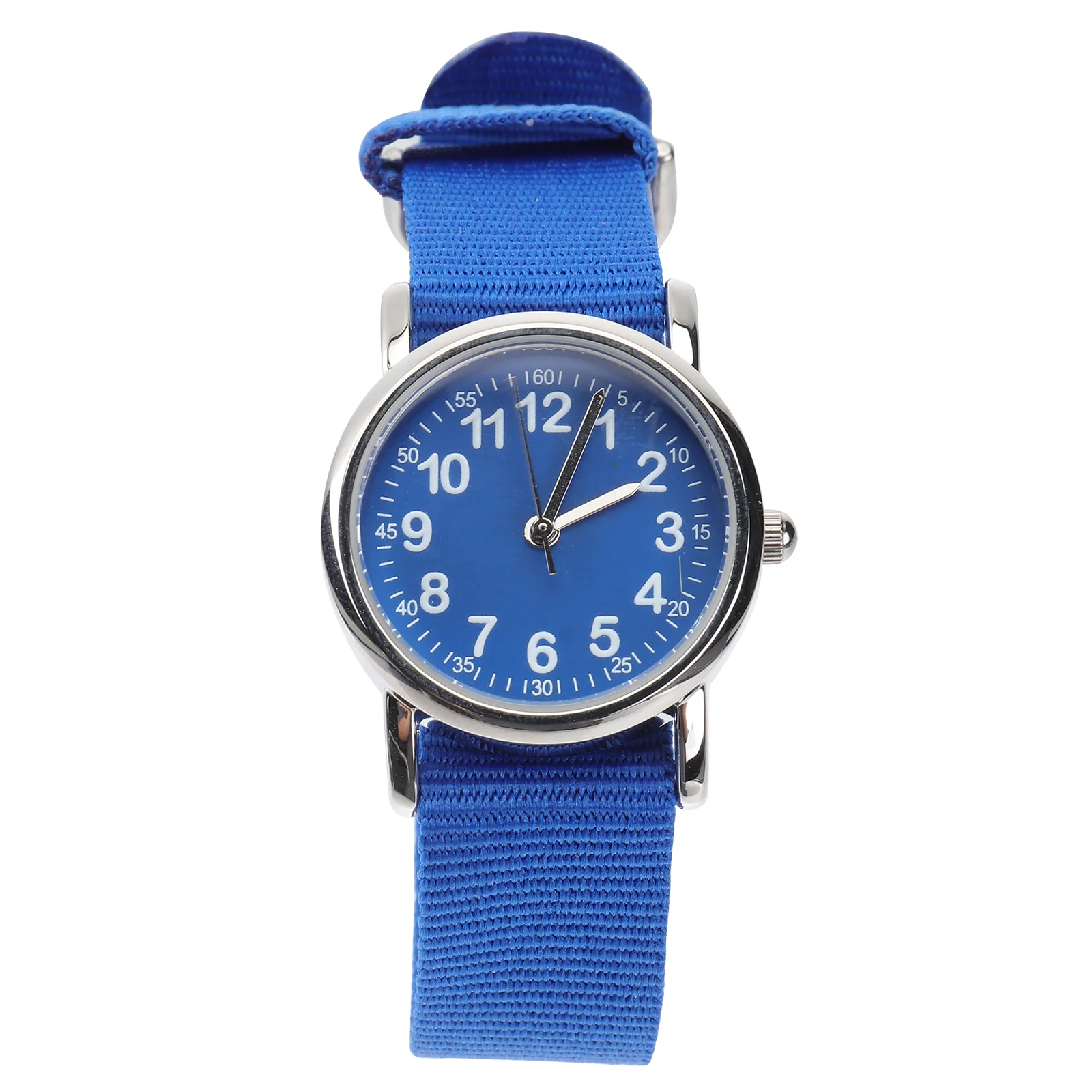 

Водонепроницаемые часы с плетеным ремешком, мультяшный дизайн, модные кварцевые наручные часы для синего, прочный, безопасный, точный подарок для