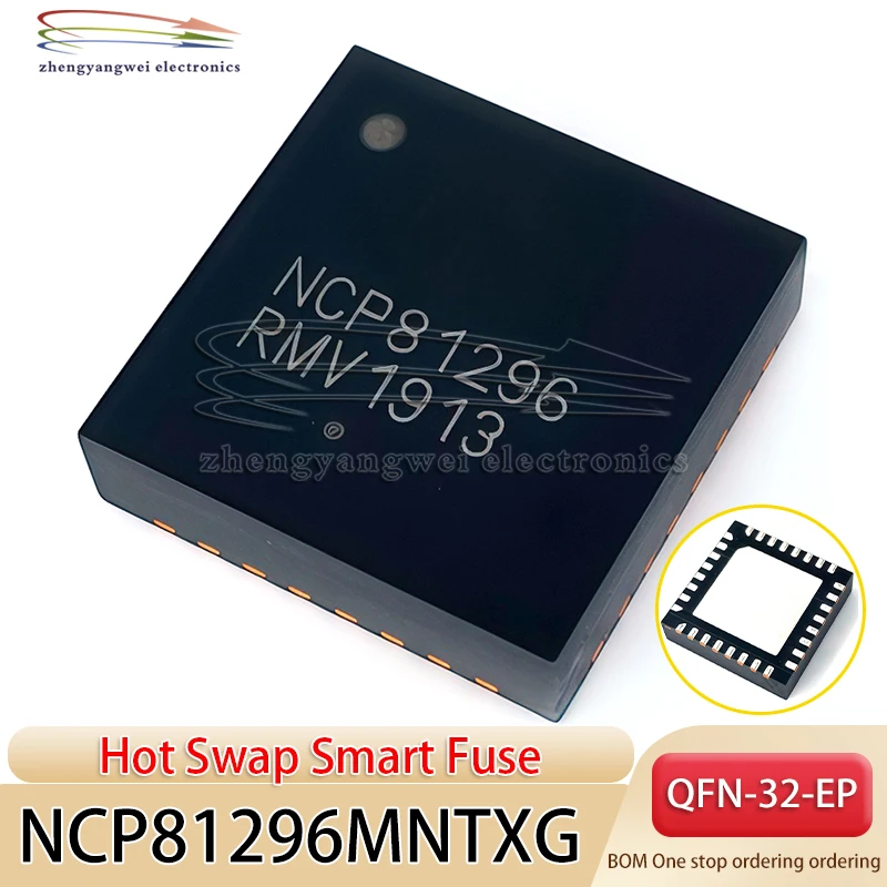 2 PCS NCP81296MNTXG QFN-32-EP(5x5) NCP81296 power electronic switch chip
