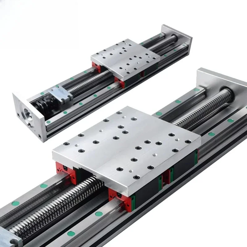 Semi-enclosed dust-proof ball screw sliding table module three-axis motion platform single-axis robot linear module