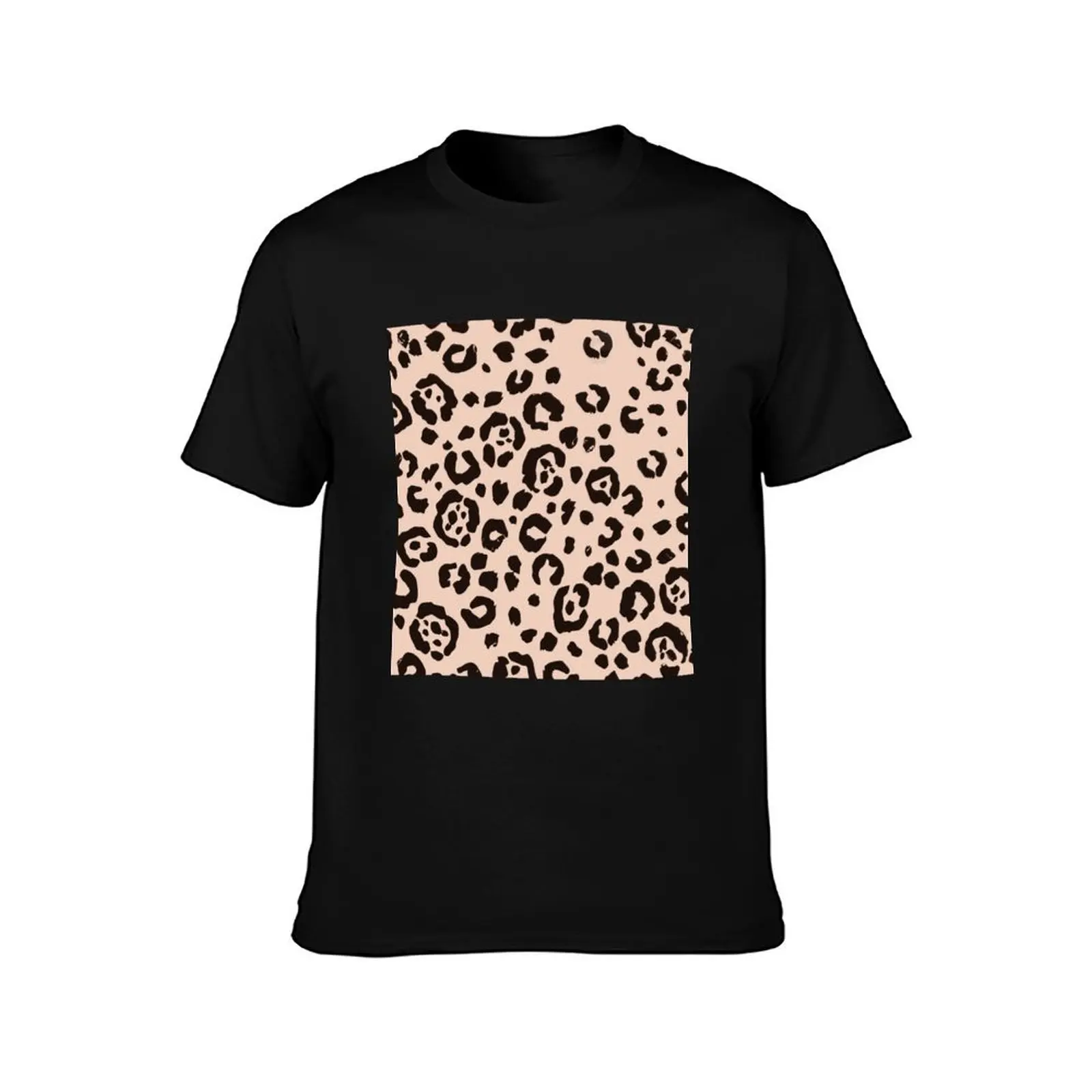 Panther Pattern T-Shirt Long Lasting Casual T-Shirt