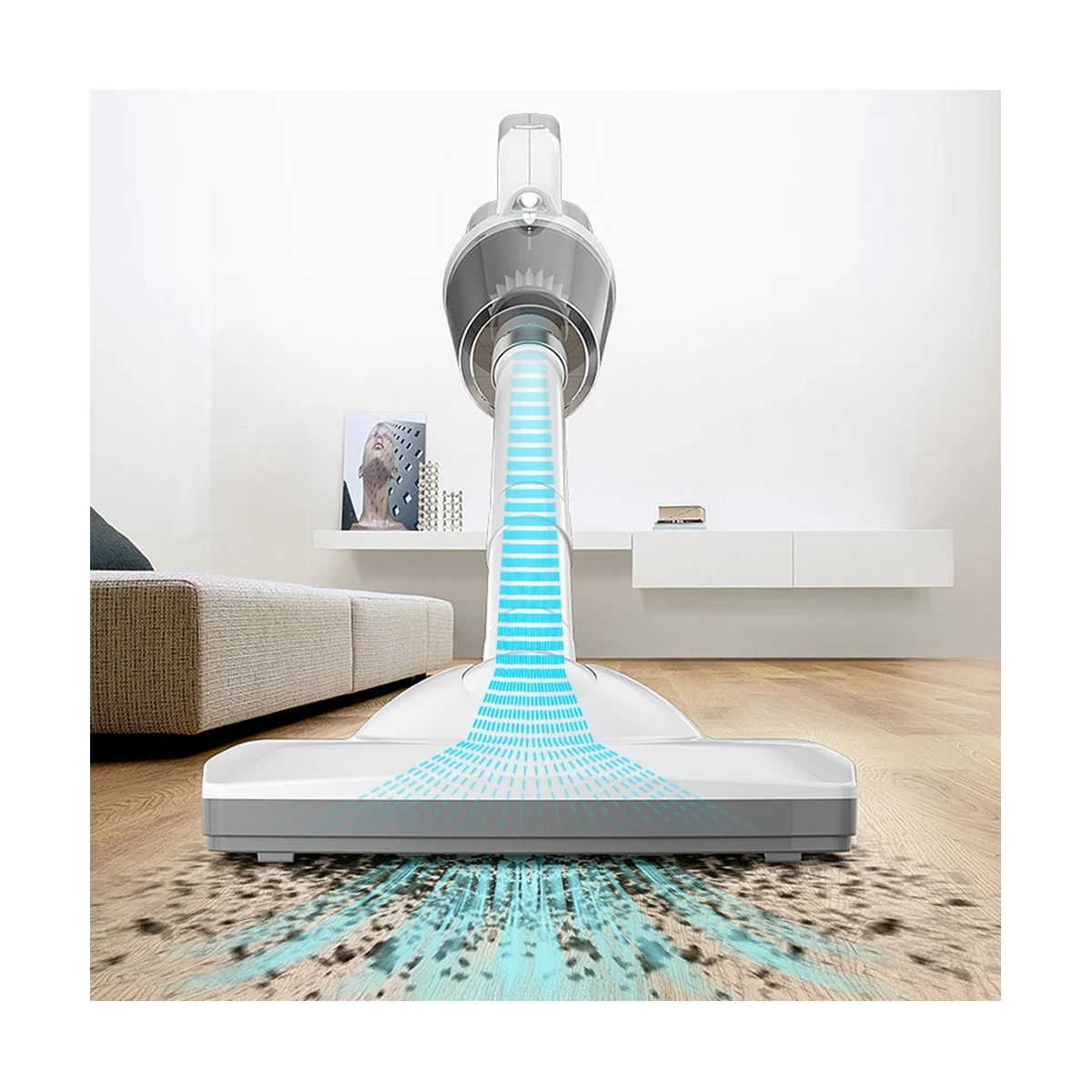 Беспроводной автомобильный пылесос, 7000 па, Мощное всасывание, ручной портативный пылесос двойного назначения для автомобиля, дома, рабочего стола