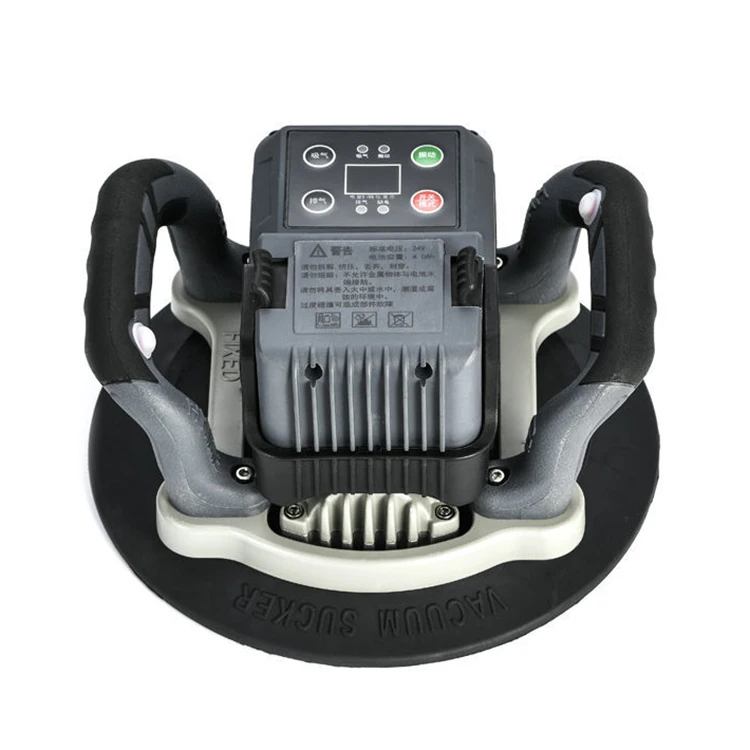24V Professional Tools Cordless Vibrator Electric Tile Machine High Power Paving Brick Wall Tiles Automatic Vacuum Suction Cups