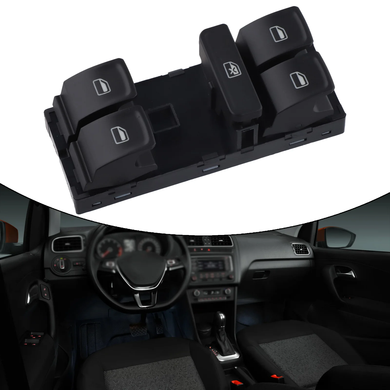 

Car Window Switch Window Control Switch As Picture Shows Door Window Control Switch Factory Specifications High Reliability