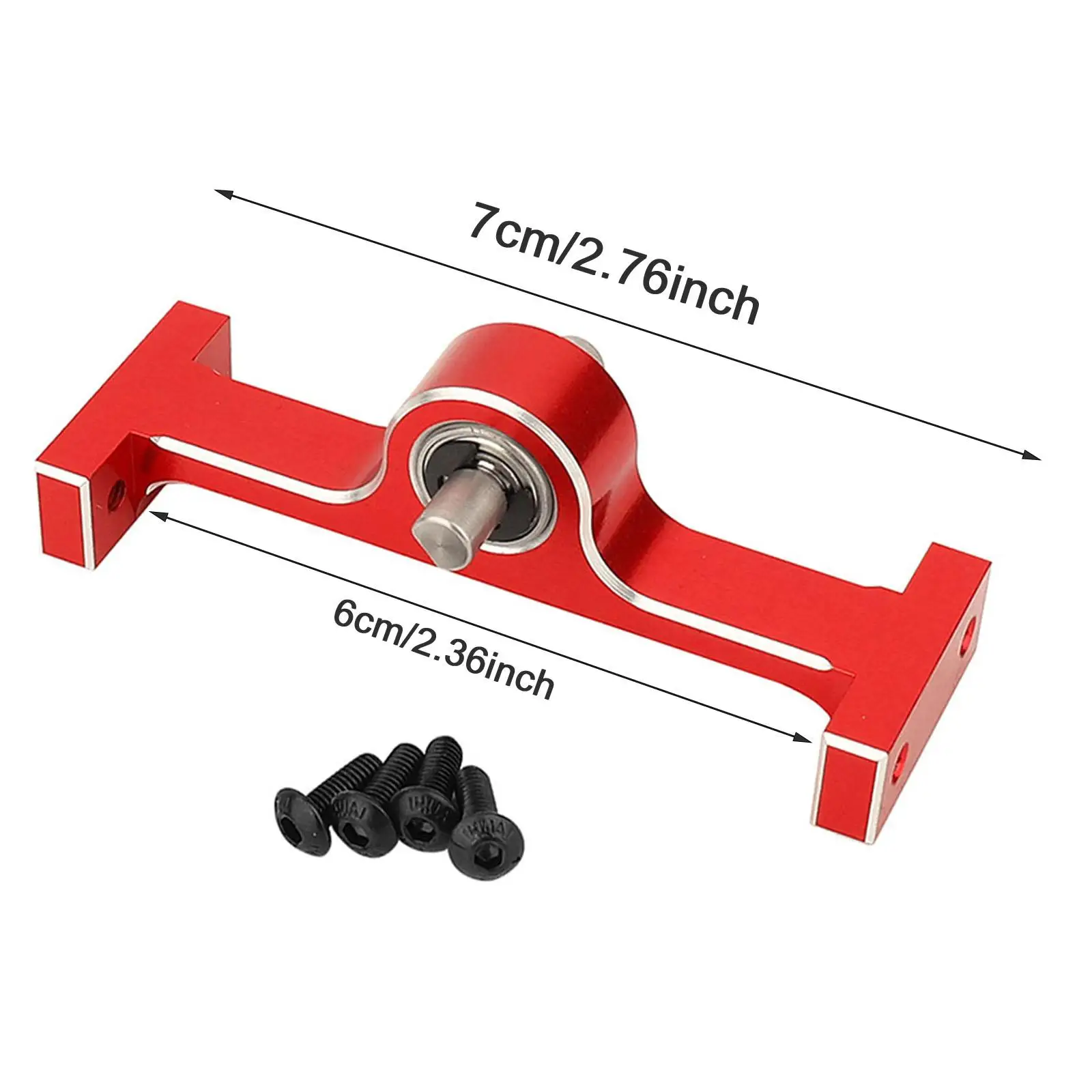 RC Crawler Upgrade Onderdeel Tussenbak Versnellingsbak voor eenvoudige installatie op chassis