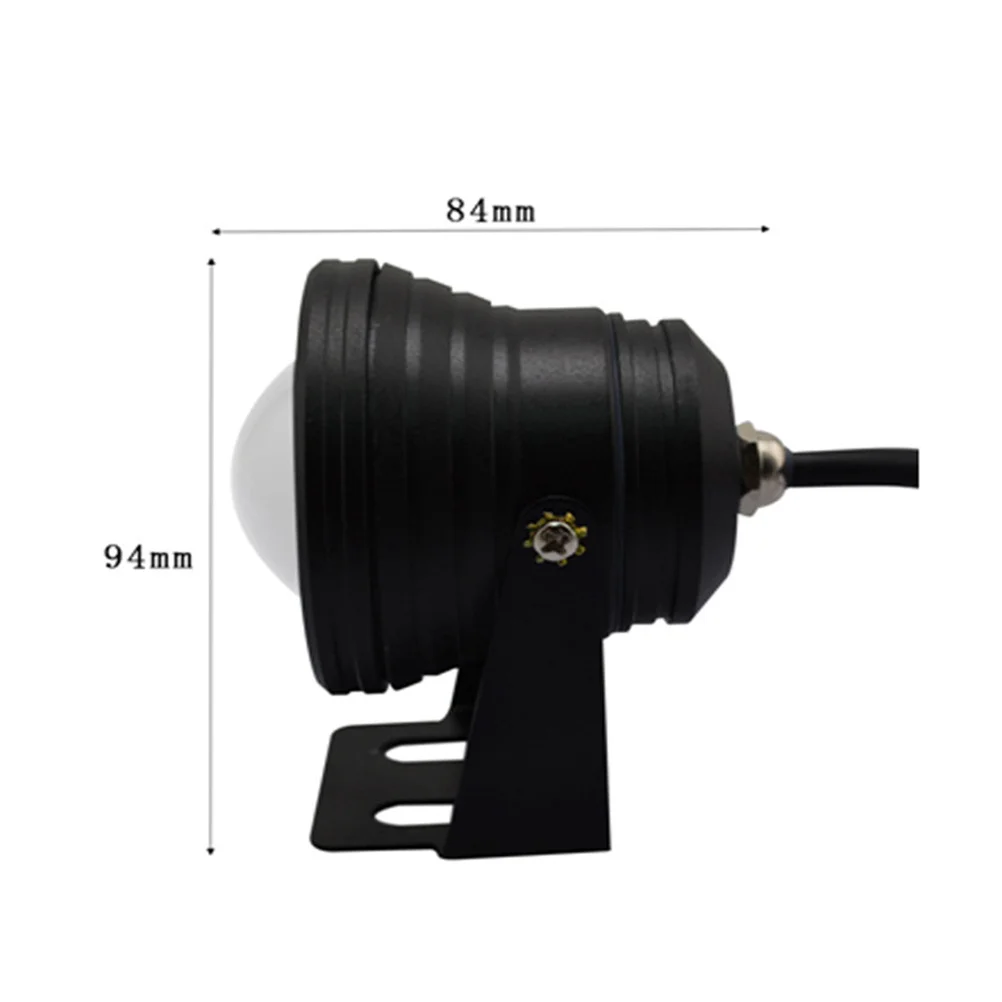 2 pz 10 W Led Rgb Lampada Subacquea Per Piscina Fontana Acquario Illuminazione Sommergibile Impermeabile Luce Solare Decorazione Esterna