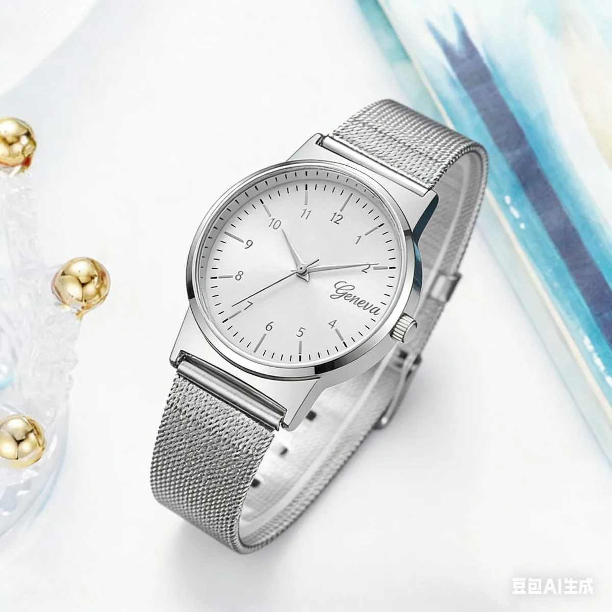 

Модные женские часы с арабским циферблатом, повседневные кварцевые наручные часы с сетчатым ремешком для женщин, Relogio Feminino (без коробки)